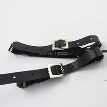 Ручной работы Cospaly панк Рок Cos Killer пряжка кожа ноги кольцо подвязка носок с ремешком подвязки регулируемые