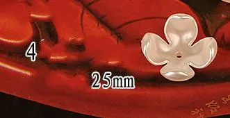 [Сделай сам] Рыба Юэ Хан ювелирные аксессуары ABS имитация оболочки цветок кольцо на голову обруч волос ручной материал - Цвет: 17