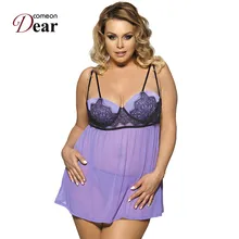 Comeondear сексуальное женское белье Rk80072 женское сексуальное белье больших размеров сексуальные костюмы Мини Одежда для девочек Прозрачное нижнее белье