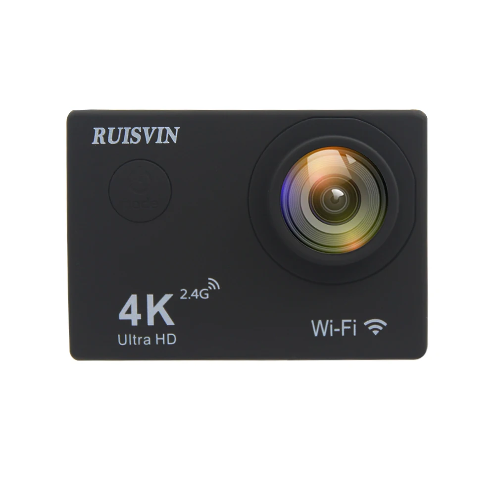 RUISVIN F60R WI FI Экшн камера 1080 p FHD V3 4 K 30fps Спортивная на шлем 2 0 &quot170D возможностью