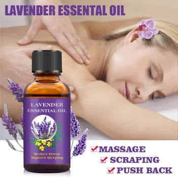 

Lavender Body Massage Essential Oils Organic Relax Fragrance Oil Skin Care new Essential Oils For Aromatherapy Diffusers