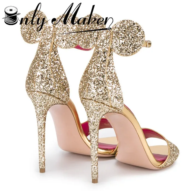 Gold Digger Bimbo High Heels