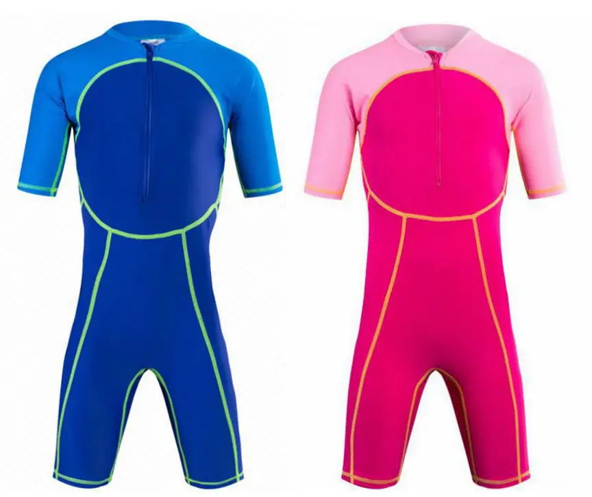 

SBART Children's Long Sleeve Swimsuit One-Piece Wetsuit Quick-drying、Sun Protection、 Denfense Jellyfish