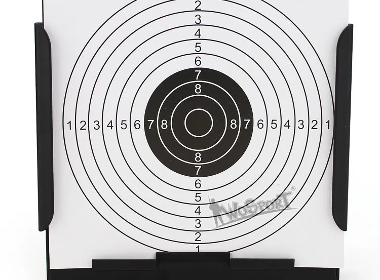 Тактический Охотничий Манок вертикальный прямоугольник целевой 100 шт. целевой бумаги сталь стрельба из лука страйкбол пистолет Рогатка