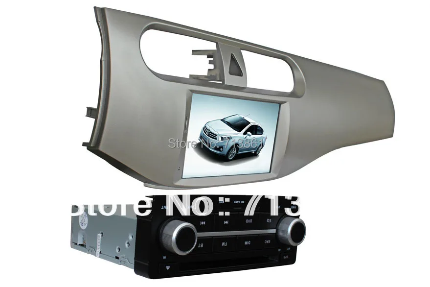 7 дюймовый автомобильный dvd плеер Brilliance H230 2Din GPS навигация wince 6 0 2 зоны карта Bluetooth