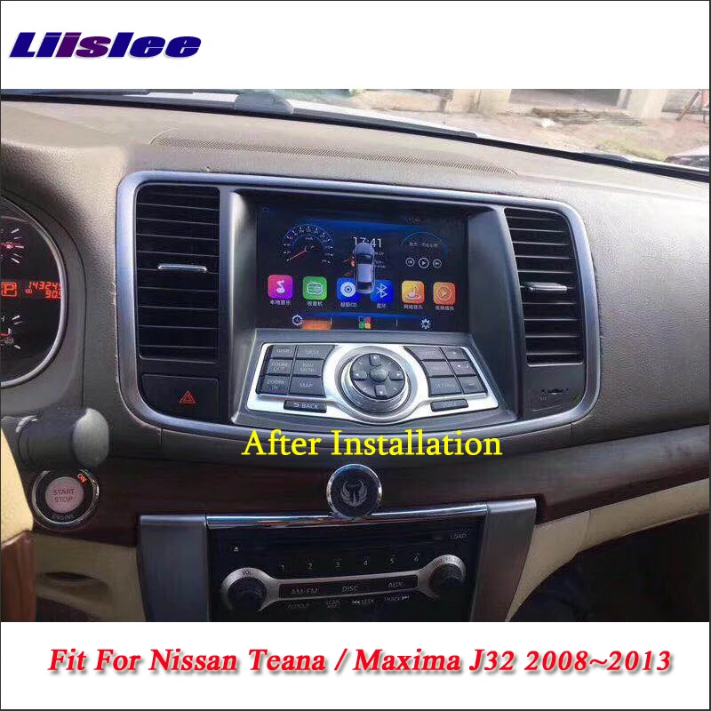 Liislee автомобильный Android мультимедиа для Nissan Teana J32/Maxima 2008~ 2013 радио стерео gps карта Navi навигационная система без DVD плеера