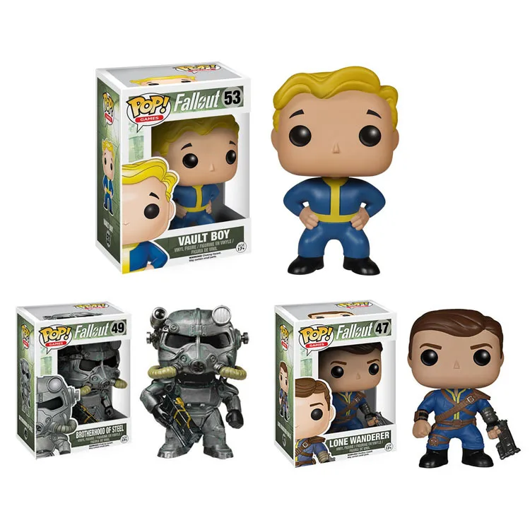 Funko поп фильм ужасов: Fallout 4 виниловые Фигурки Коллекционная модель игрушки с оригинальной коробке для подарка