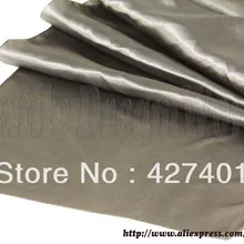 Pewter 1" x 108" атласный настольный бегун Свадебные украшения/вечерние украшения/Свадебные украшения для вечеринки цвета