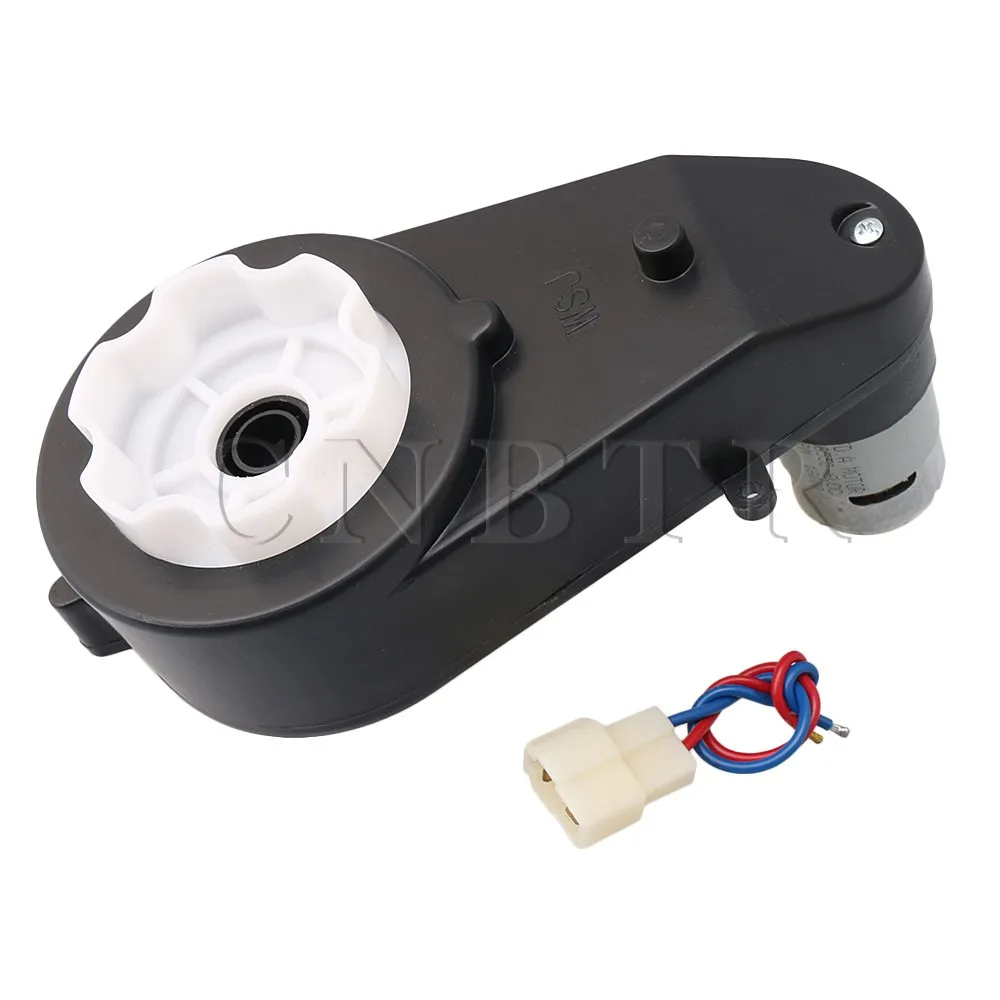 

CNBTR 6V 18000RPM Gearbox with Motor for Kids Powered Ride on Cars and Motorcycles Universal RS550 Drive Engine Match on Toys
