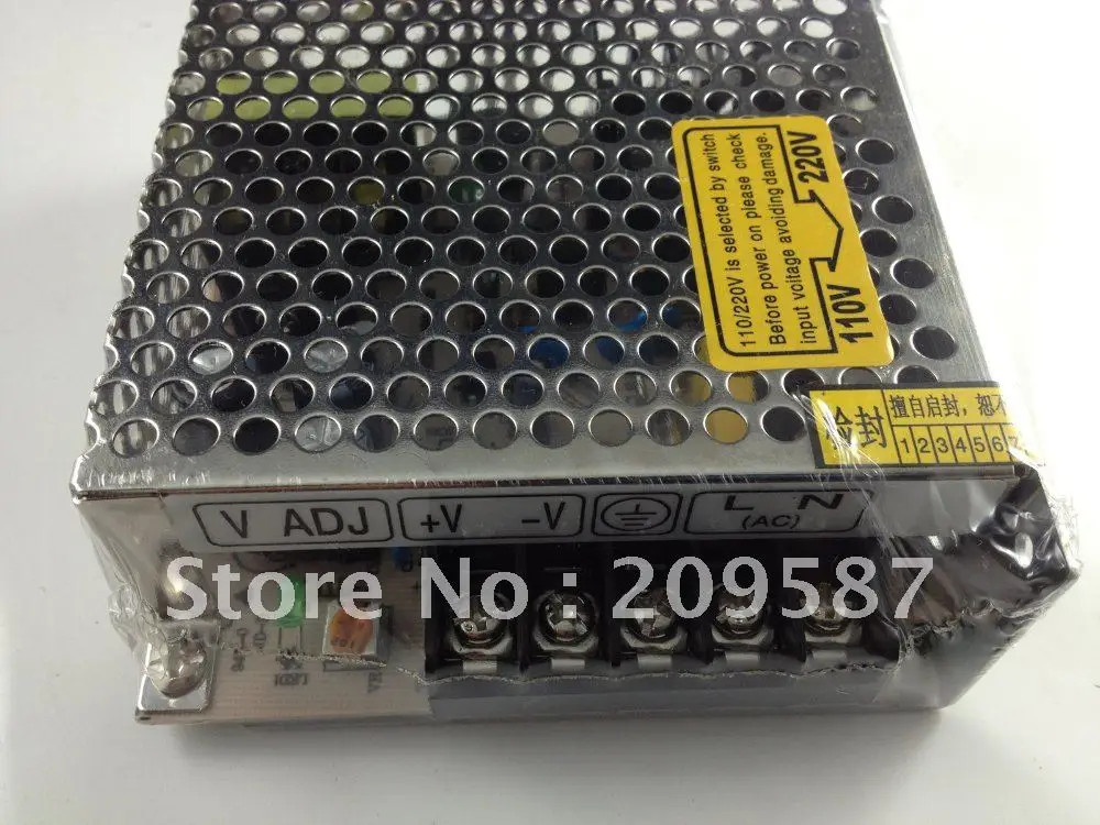 Input 100 240VAC Output 24VDC 2.5A 60W Regulated Switching Power Supply