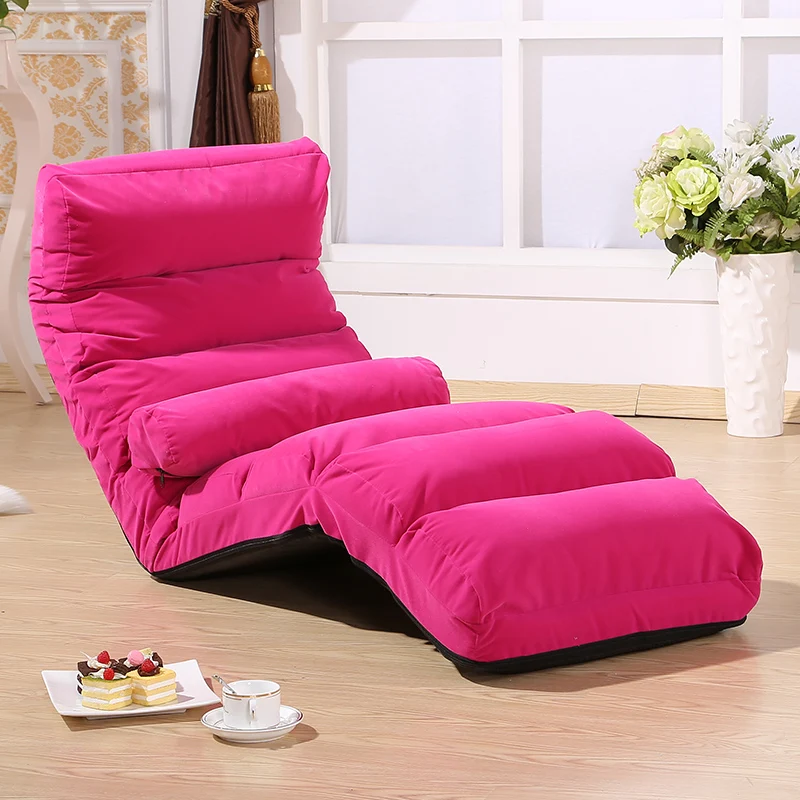 Floor Sofa Chair Folding Adjustable Floor Chair Sleeper Chair Bed Living Room Furniture Lazy Couch Modern Single Sofa