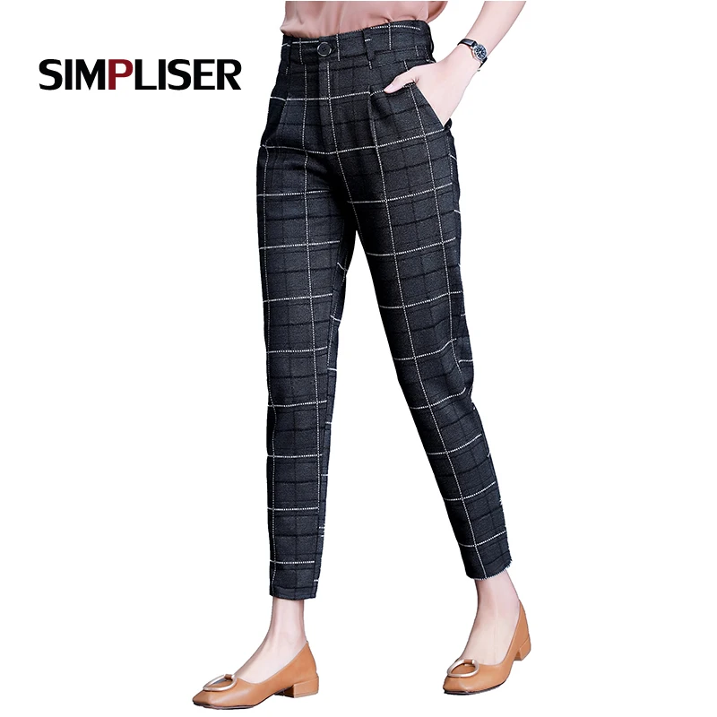SIMPLISER Women Formal Harem Pants 