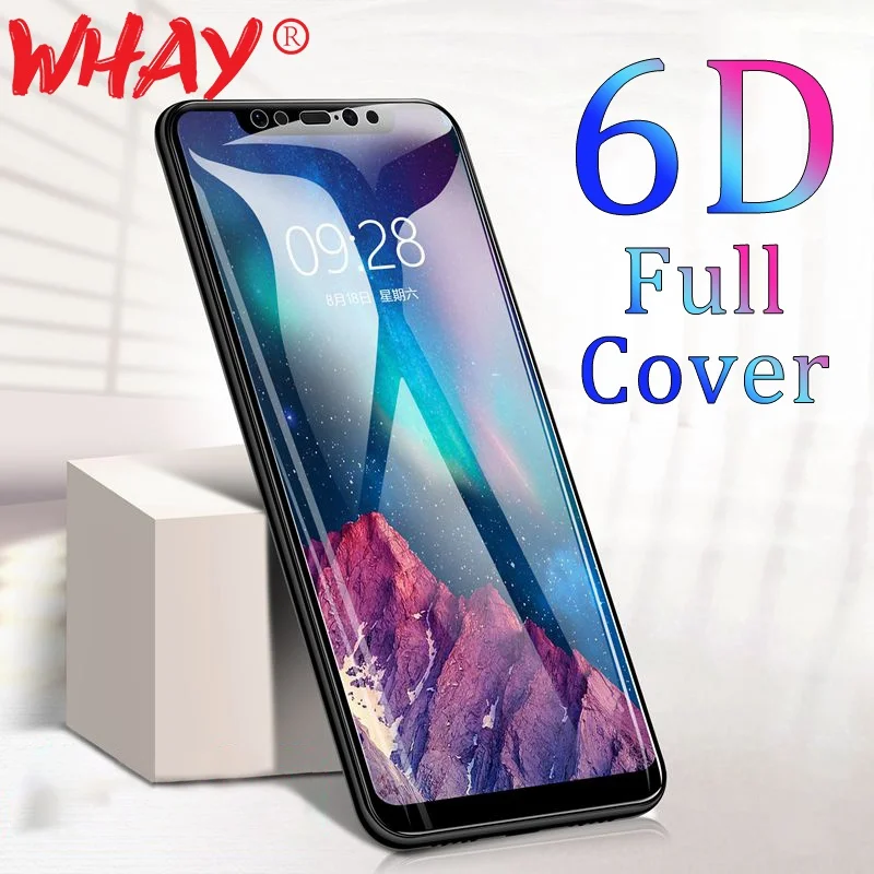 

6D Tempered Glass For Xiaomi Redmi Note 8 Pro 7 7A K20 Protective Glass For Xaomi Xiaomi Mi 9t Pro A3 Mix 3 2s 2 9 SE 8 A2 Lite