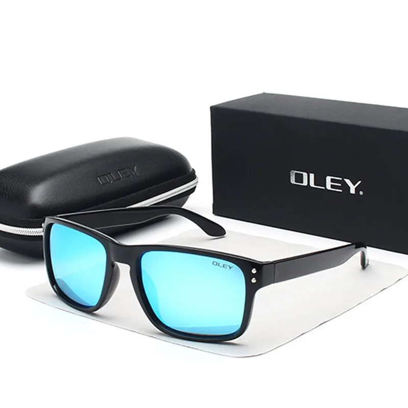 OLEY, Классические поляризованные солнцезащитные очки, мужские очки, для вождения, черная оправа, очки для рыбалки и вождения, мужские солнцезащитные очки Oculos Y8133