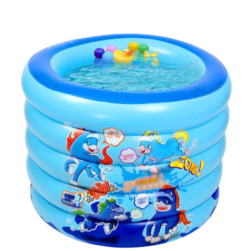 Baby Inflatable Swimming Pool Children Basin Bathtub Portable Paddling Pool Kids Outdoor Home Use Play Inflatable Pool