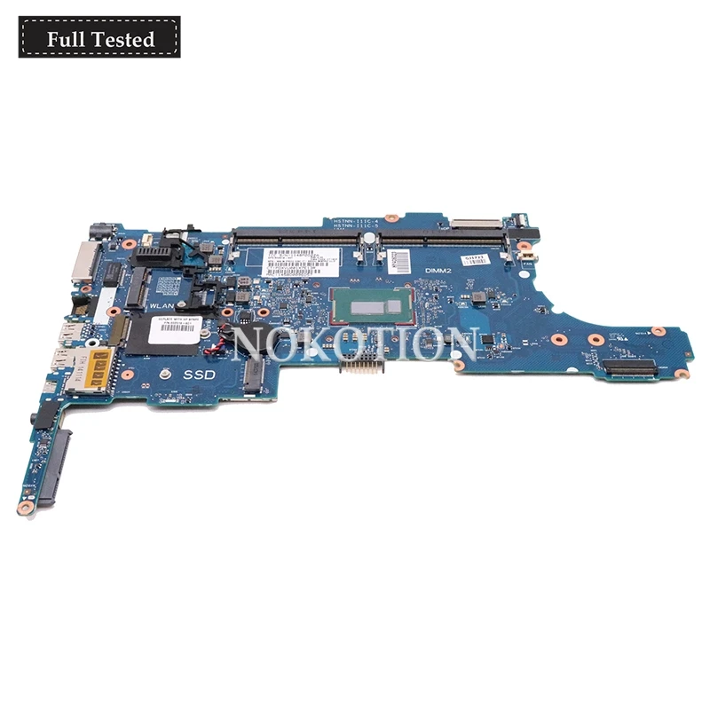 NOKOTION 6050A2560201 MB A03 для HP ELITEBOOK 840 G1 материнская плата ноутбука I7 4600U CPU GMA HD4400 графика