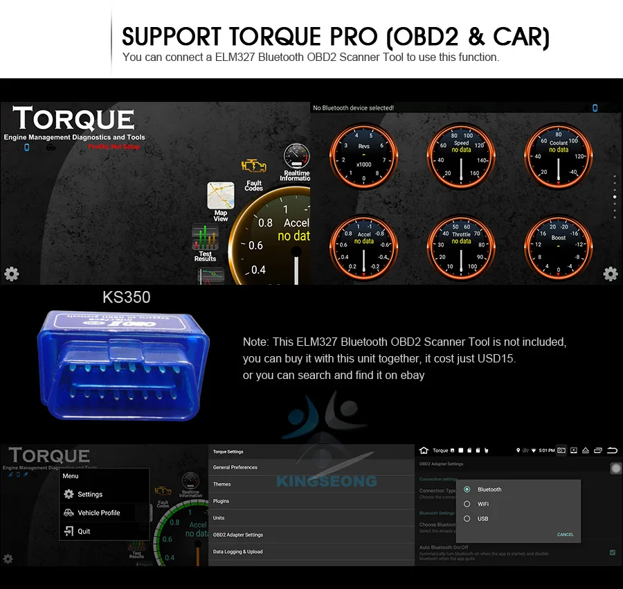 Perfect 8" Android 8.1 Autoradio Sat Nav DAB+ DVD Radio GPS OBD Car Multimedia Player for VW Passat Golf Polo V 6R Scirocco Skoda Seat 14