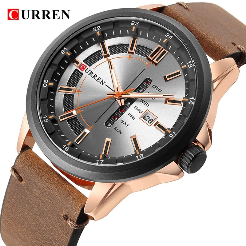 

Relogio Masculino CURREN Men Watches 2018 Top Luxury Popular Brand Watch Man Analog Quartz Fashion Watches Men Clock Men's Watch