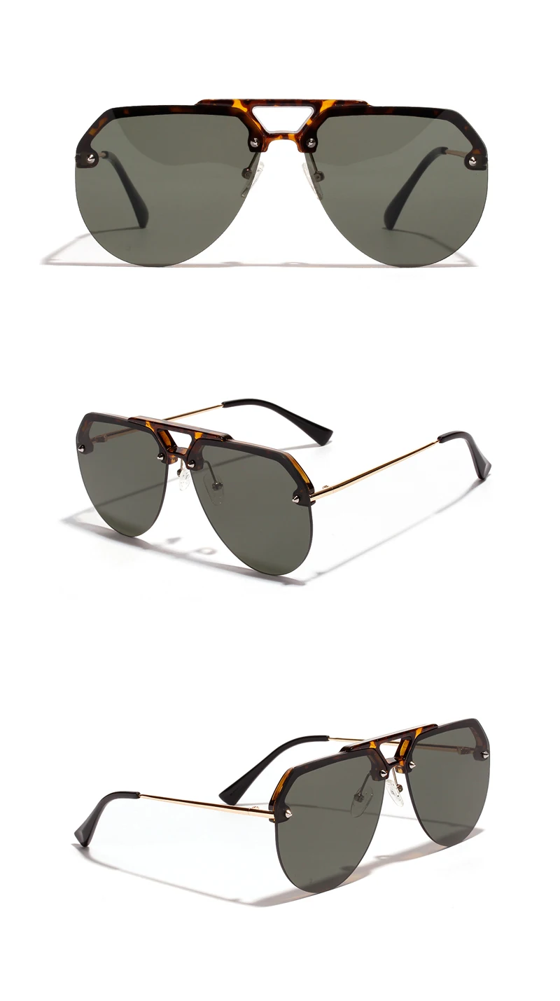 semi-rimless sunglasses 2086 detail (7)