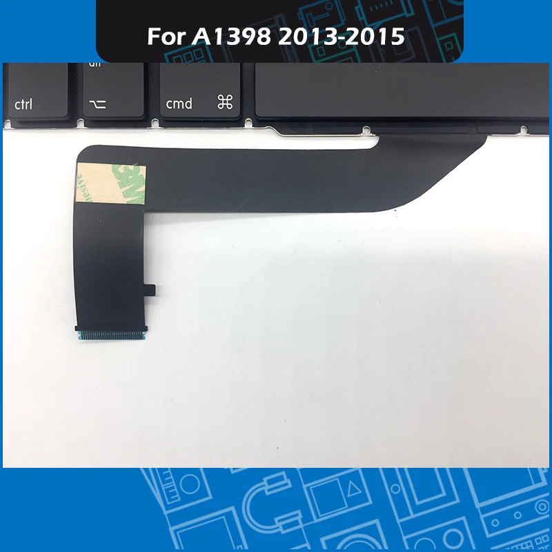  10pcs/Lot Laptop A1398 Keyboard US Layout For Macbook Pro Retina 15