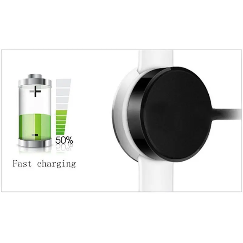 USB Смарт часы магнитное зарядное устройство подставка Док-станция для huawei Часы Smartwatch android часы Магнитный кабель для быстрой зарядки