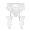 CYHWR Sexy women lace Black/white Suspender Belt Wedding garter belts+stockings+panties 3pcs/lots ► Photo 3/6