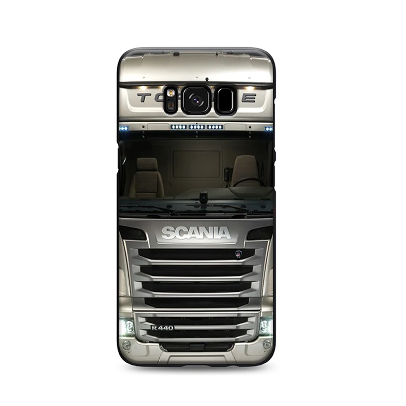 Чехол для телефона SCANIA Truck для samsung galaxy s7 edge s6 s5 s8 s9 plus, лучший мягкий силиконовый черный чехол из ТПУ