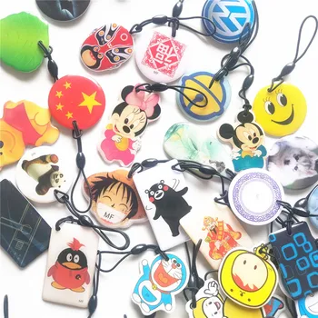 

50pcs/lot UID Changeable IC Rewritable Rfid 13.56MHZ S50 Chip 1k writable Card Keyfob key fobs Token Tags Send Random