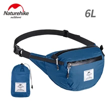 NatureHike легкая женская мужская водоотталкивающая поясная сумка, спортивная сумка для бега, кемпинга, походов, путешествий VK103