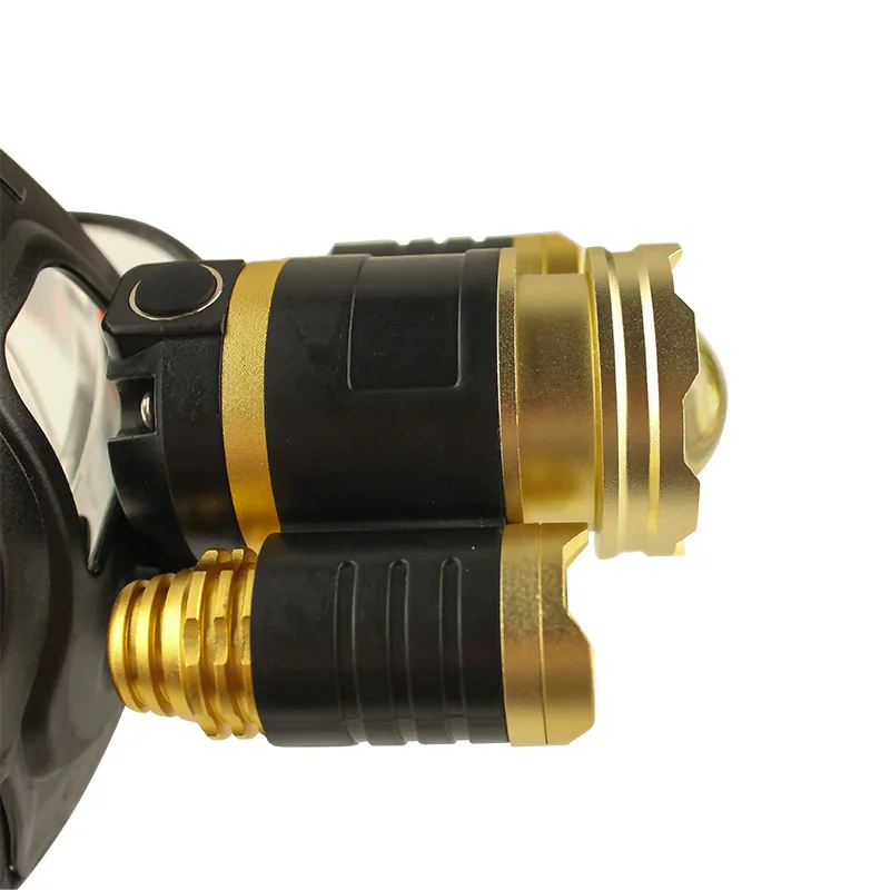 3T6 перезаряжаемый налобный фонарь led 8000 Люмен cree xml t6 Водонепроницаемые фары 18650