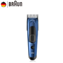 Braun HC5030 Haarschneidemaschine mit 2 Gewidmet Kämme 17 Präzise Länge Einstellung Voll Waschbar Speicher Sicherheitsschloss System Dual Batterie