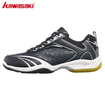 

2018 Kawasaki Brand Men's Badminton Shoes Professional Indoor Court Sports Sneakers Anti-Slippery Wear-Resistance Light K-155