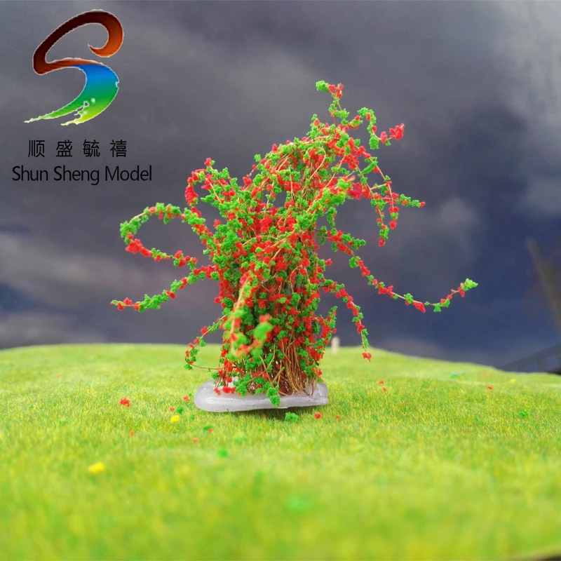 

Sand table model material shrubs 06 model flower high:4cm