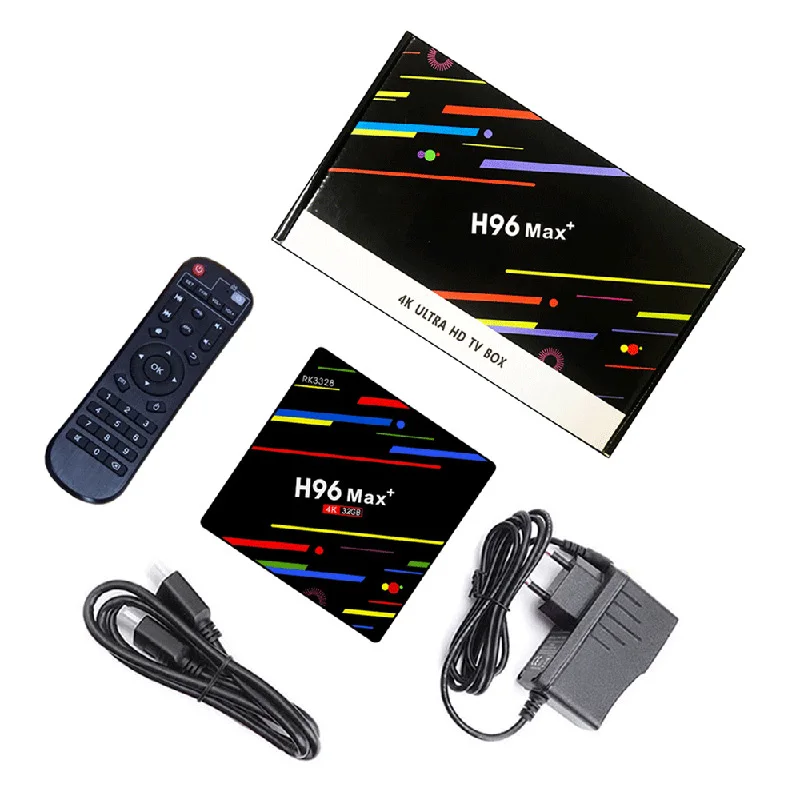 Xgody Android 9 0 H96 max Smart Tv Box2G + 16G 4G 32G DDR3 2 5G Wi Fi Bluetooth 1000 м Поддержка видео Запись Декодер