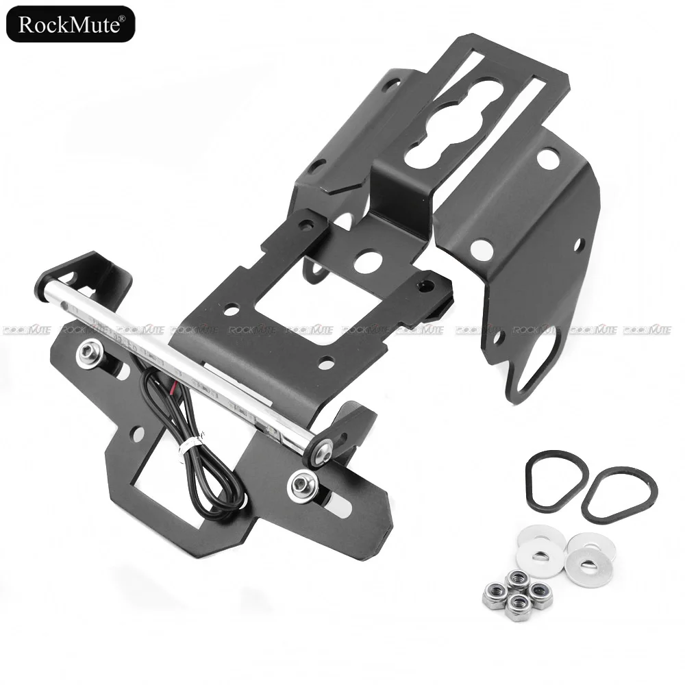 

Motorcycle License Plate Bracket Holder Mount Fender Eliminator Tail Tidy LED Light For YAMAHA XSR 900 2016 2017 2018
