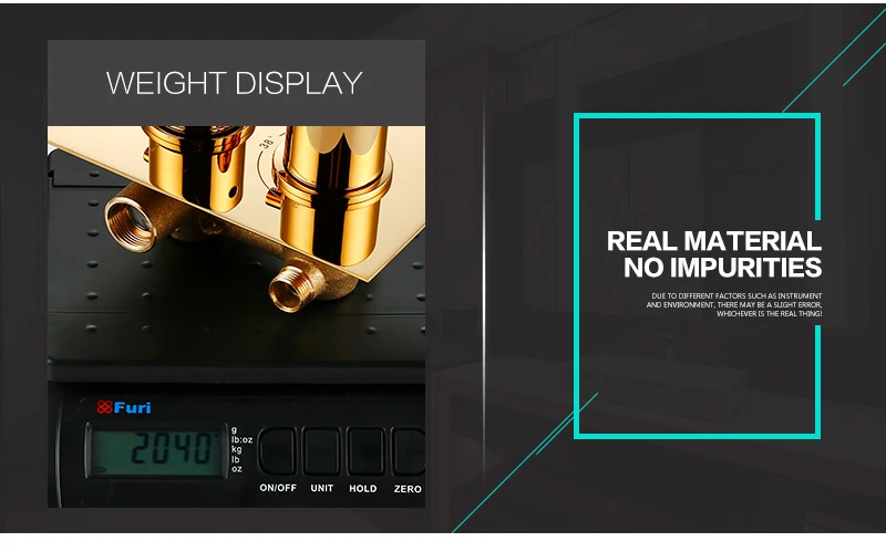 Smesiteli титан золото Твердый латунный душевой набор Интеллектуальный термостатический кран смесительный клапан ванная комната кран 8-16 дюймов