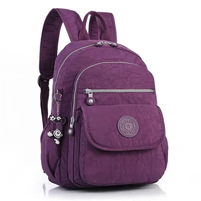 TEGAOTE мини рюкзак женский маленький женский рюкзак для девочек портфель школьный детский нейлон водонепроницаемые рюкзак для ноутбука Bagpack - Цвет: Color 6