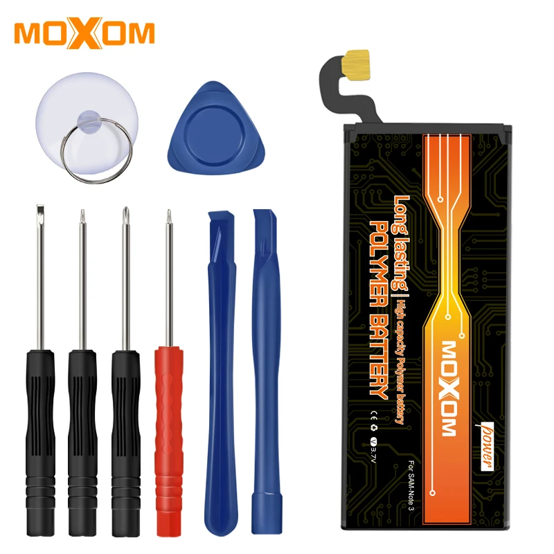 Аккумулятор MOXOM для SAMSUNG Galaxy Note3 аккумулятор N9000/N9005/N900A/N900/N9002/N9008/N9009 литий ионный 3200