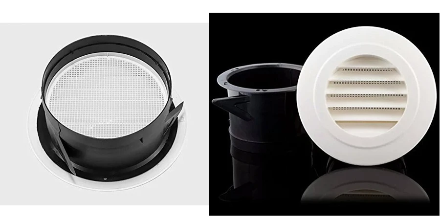 para saída de ar, grelha branca com