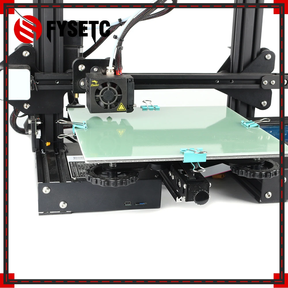 3D принтер полипропиленовая плита 235*235*3 мм Hotbed для Ender 3 деталей принтера|Детали и