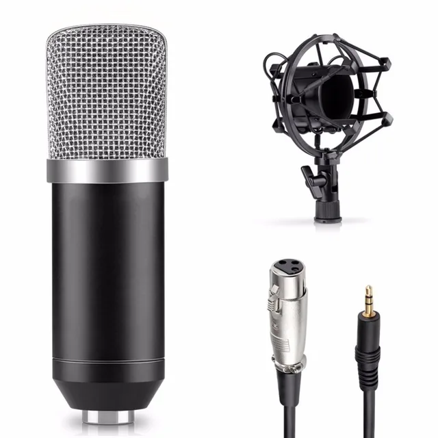 High Quality Professional 3.5mm Wired Microphone Mic Pro Audio Studio