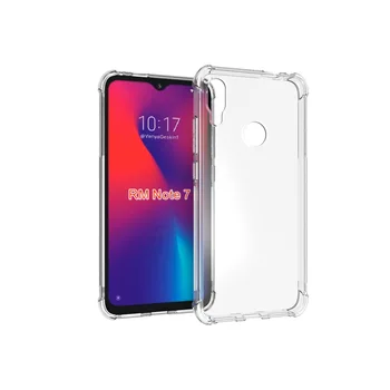

100pcs/lot Anti Knock transparent Soft TPU Cover Case For Xiaomi Redmi Note 7