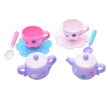 

RCtown 8pcs/Set Children Simulate Kitchen Toys Delicate Tea Set Toy Play-House Toy Gift Ornament