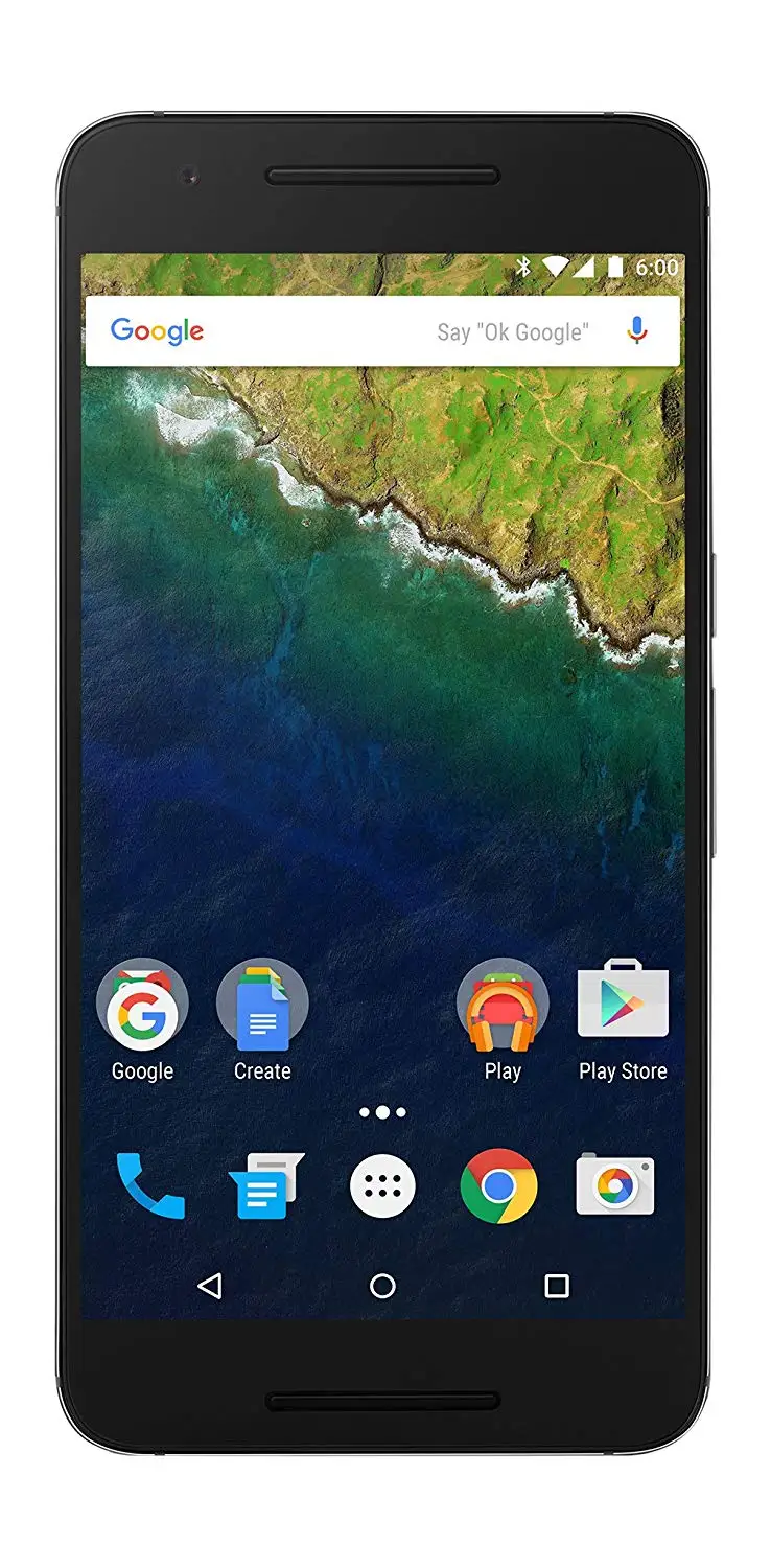 Смартфон HuaWei Nexus 6P 4G LTE Android 6 0 5 7 дюйма IPS 128 X 3 ГБ ОЗУ Гб ПЗУ сканер отпечатка пальца