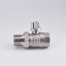 DN20 3/" BSP на обоих концах для подключения внешних устройств к Никель покрытием латунный шаровой клапан с ручка в виде бабочки Температура 0-120C Давление 16 бар