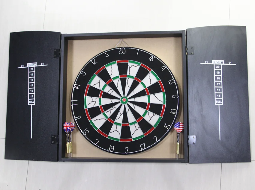 

Wooden box dart board customized a variety of dart board style darts optional customized printing LOGO