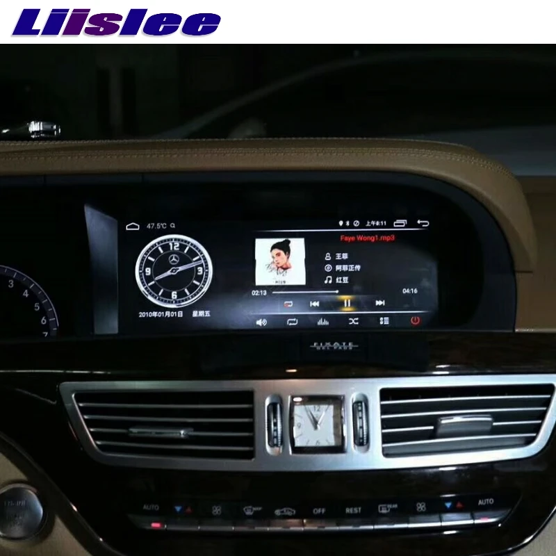 Liislee Car Multimedia Player NAVI For Mercedes Benz S W221 S280 S320 S400 S600 S63 2006~2013 Accessories Radio GPS Navigation 3