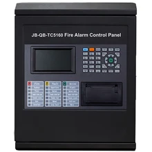 TC Addressable fire alarm control panel one loop for 192 or 255 Addressable points