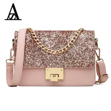Aitesen mujeres mensajero cadena decorativa Bolso pequeño mini paquete Louis bolsas Victor Hugo bolso bandolera Mujer