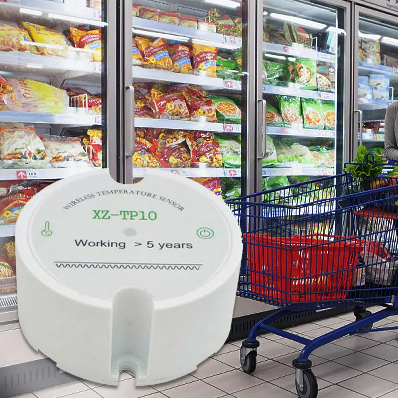 

wireless temperature sensor 868mhz temperature transmitter 915mhz/433mhz freezer temperature monitor and logger XZ-TP10-TAG2